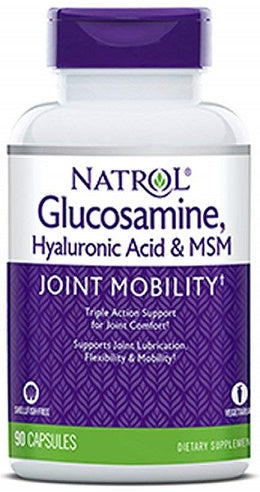 Glucosamine, Hyaluronic Acid & MSM - 90 caps - Sense42 Beauty and Health