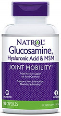 Glucosamine, Hyaluronic Acid & MSM - 90 caps - Sense42 Beauty and Health