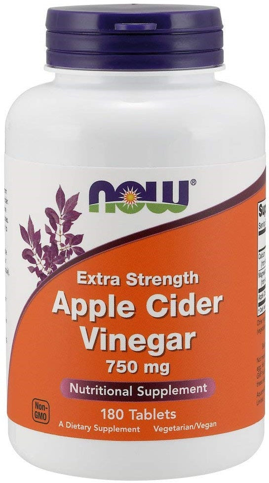 Apple Cider Vinegar, 750mg Extra Strength - 180 tabs - Sense42 Beauty and Health