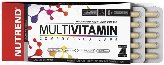 MultiVitamin Compressed Caps - 60 caps - Sense42 Beauty and Health
