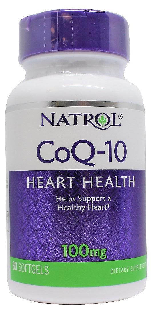 CoQ-10, 100mg - 60 softgels - Sense42 Beauty and Health