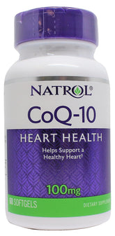 CoQ-10, 100mg - 60 softgels - Sense42 Beauty and Health