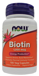 Biotin, 1000mcg - 100 vcaps - Sense42 Beauty and Health