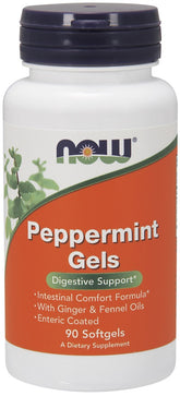 Peppermint Gels - 90 softgels - Sense42 Beauty and Health