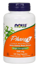Phase 2 - White Kidney Bean Extract, 500mg - 120 vcaps - Sense42 Beauty and Health
