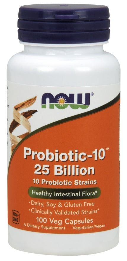 Probiotic-10, 25 Billion - 100 vcaps - Sense42 Beauty and Health