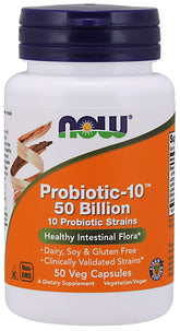 Probiotic-10, 50 Billion - 50 vcaps - Sense42 Beauty and Health