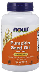 Pumpkin Seed Oil, 1000mg - 100 softgels - Sense42 Beauty and Health