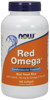 Red Omega (Red Yeast Rice) - 180 softgels - Sense42 Beauty and Health