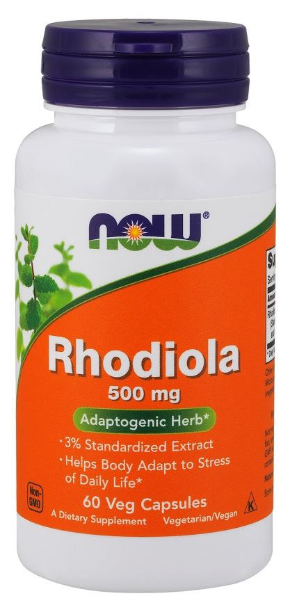Rhodiola, 500mg - 60 vcaps - Sense42 Beauty and Health