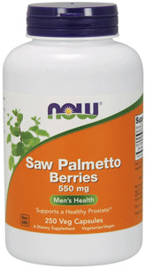 Saw Palmetto Berries, 550mg - 250 vcaps - Sense42 Beauty and Health