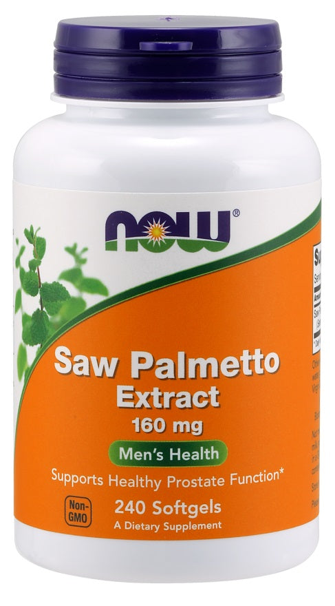 Saw Palmetto Extract, 160mg - 240 softgels - Sense42 Beauty and Health