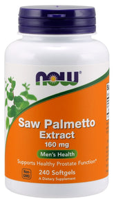 Saw Palmetto Extract, 160mg - 240 softgels - Sense42 Beauty and Health