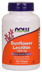 Sunflower Lecithin, 1200mg - 100 softgels - Sense42 Beauty and Health