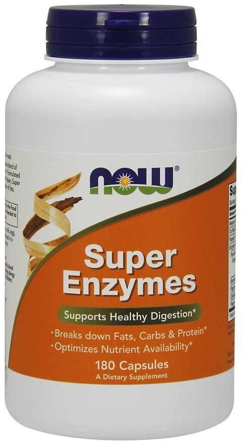 Super Enzymes - 180 caps - Sense42 Beauty and Health