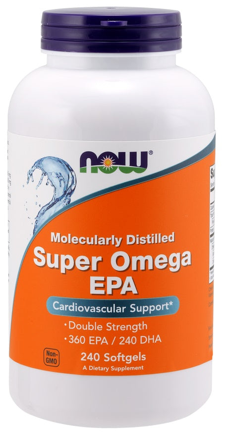 Super Omega EPA Molecularly Distilled - 240 softgels - Sense42 Beauty and Health