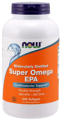 Super Omega EPA Molecularly Distilled - 240 softgels - Sense42 Beauty and Health