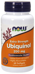 Ubiquinol, 200mg - 60 softgels - Sense42 Beauty and Health