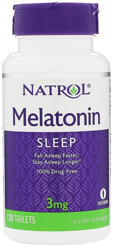 Melatonin, 3mg - 120 tabs - Sense42 Beauty and Health