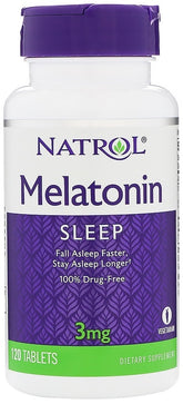 Melatonin, 3mg - 120 tabs - Sense42 Beauty and Health