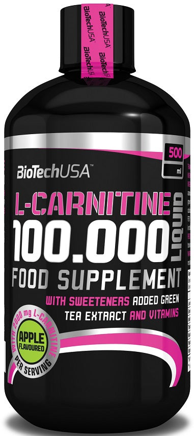 L-Carnitine 100.000, Cherry - 500 ml. - Sense42 Beauty and Health