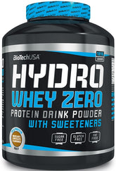 Hydro Whey Zero, Strawberry - 1816g - Sense42 Beauty and Health