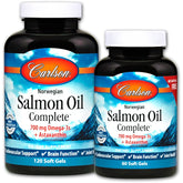 Norwegian Salmon Oil Complete - 120 + 60 softgels - Sense42 Beauty and Health