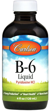 Vitamin B-6 - Pyridoxine HCl - 120 ml. - Sense42 Beauty and Health