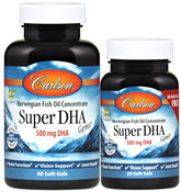 Super DHA Gems, 500mg - 60 + 20 softgels - Sense42 Beauty and Health