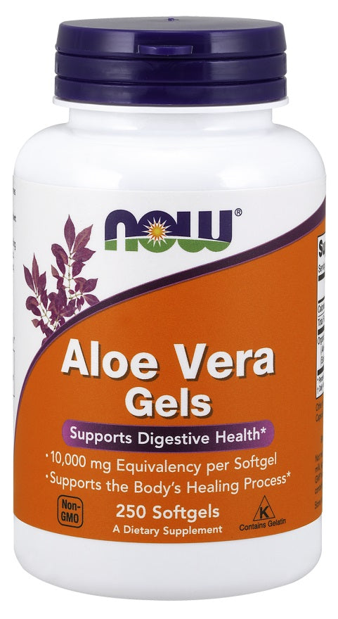 Aloe Vera Gels - 250 softgels - Sense42 Beauty and Health