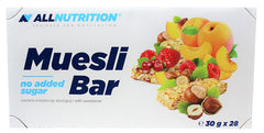 Muesli Bar, Apricot - 28 bars - Sense42 Beauty and Health