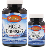 MCT & Omega-3 - 120 + 30 softgels - Sense42 Beauty and Health