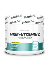 MSM + Vitamin C, Lemon - 150g - Sense42 Beauty and Health