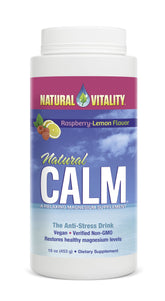 Natural Calm, Raspberry Lemon - 453g - Sense42 Beauty and Health