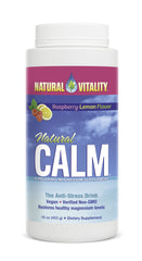 Natural Calm, Raspberry Lemon - 453g - Sense42 Beauty and Health