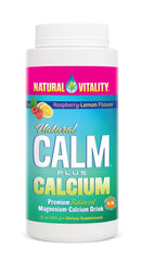 Natural Calm Plus Calcium, Raspberry Lemon - 454g - Sense42 Beauty and Health