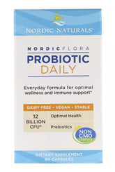 Nordic Flora Probiotic Daily - 60 caps - Sense42 Beauty and Health