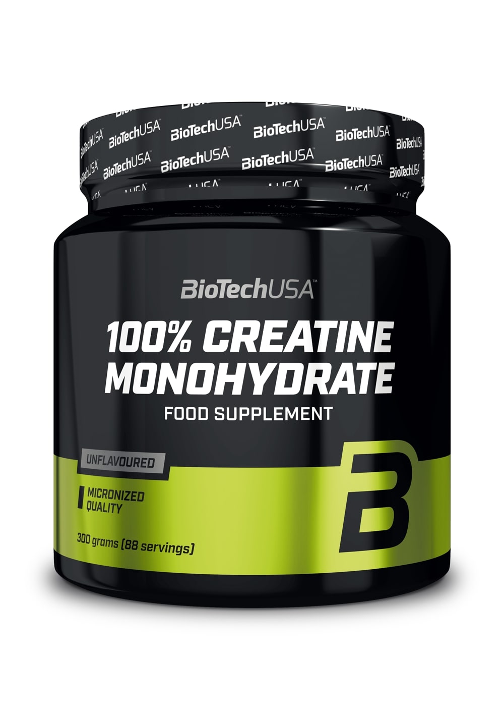 BioTechUSA 100% Creatine Monohydrate, Unflavoured - 300g - Sense42 Beauty and Health