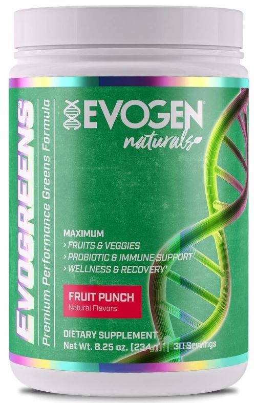 Evogreens Naturals, Fruit Punch - 234g - Sense42 Beauty and Health