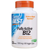 Fully Active B12, 1500mcg - 180 vcaps - Sense42 Beauty and Health