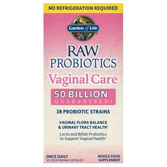 Raw Probiotics Vaginal Care (Shelf-Stable) - 30 vcaps - Sense42 Beauty and Health