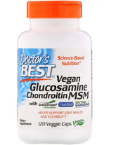 Vegan Glucosamine & Chondroitin & MSM - 120 vcaps - Sense42 Beauty and Health