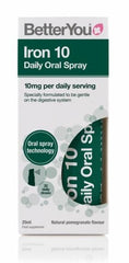 Iron 10 Daily Oral Spray (10mg), Pomegranate - 25 ml. - Sense42 Beauty and Health