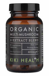 Multi-Mushroom Blend Organic, 400mg - 60 vcaps - Sense42 Beauty and Health