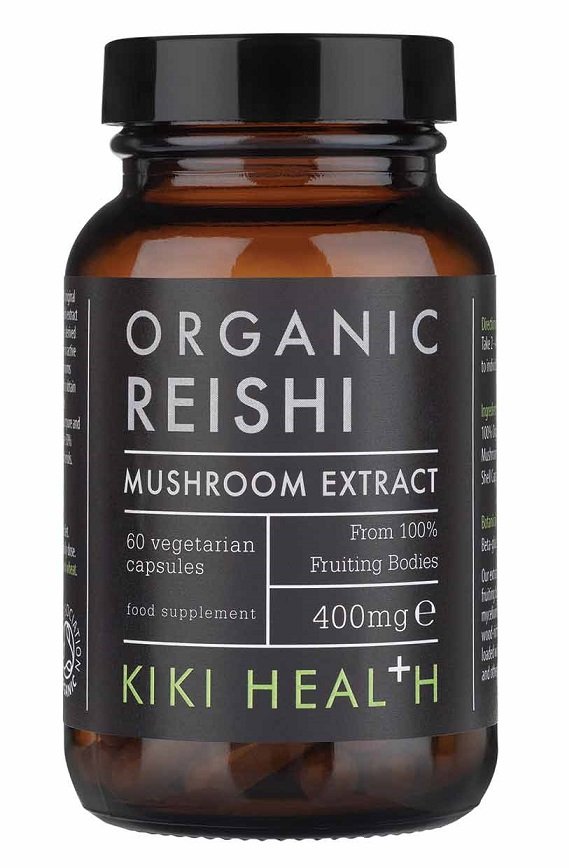 Reishi Extract Organic, 400mg - 60 vcaps - Sense42 Beauty and Health