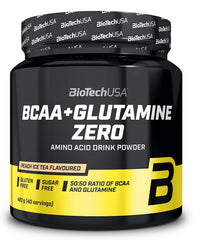 BioTechUSA BCAA + Glutamine Zero Lemon - 480g - Sense42 Beauty and Health
