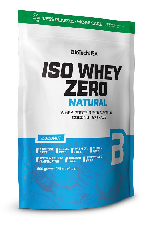 Iso Whey Zero Natural, Coconut - 500g - Sense42 Beauty and Health