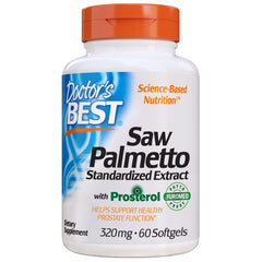 Saw Palmetto Standardized Extract with Prosterol, 320mg - 60 softgels - Sense42 Beauty and Health