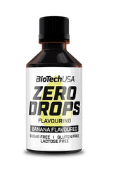 Zero Drops, Banana - 50 ml. - Sense42 Beauty and Health