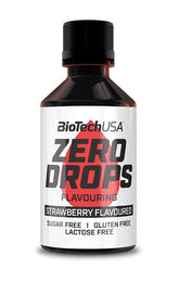 Zero Drops, Strawberry - 50 ml. - Sense42 Beauty and Health